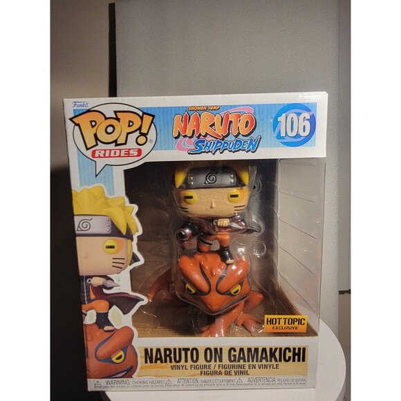 Naruto Shippuden Naruto On Gamakichi Hot Topic Exclusive#106 - Picture 1 of 6